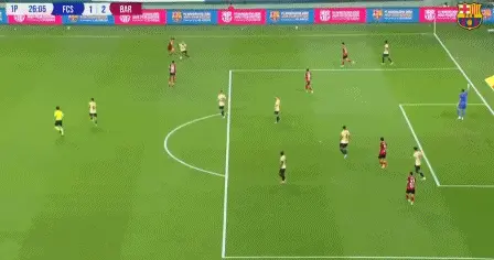 巴萨前锋双响炮，帮助球队获胜