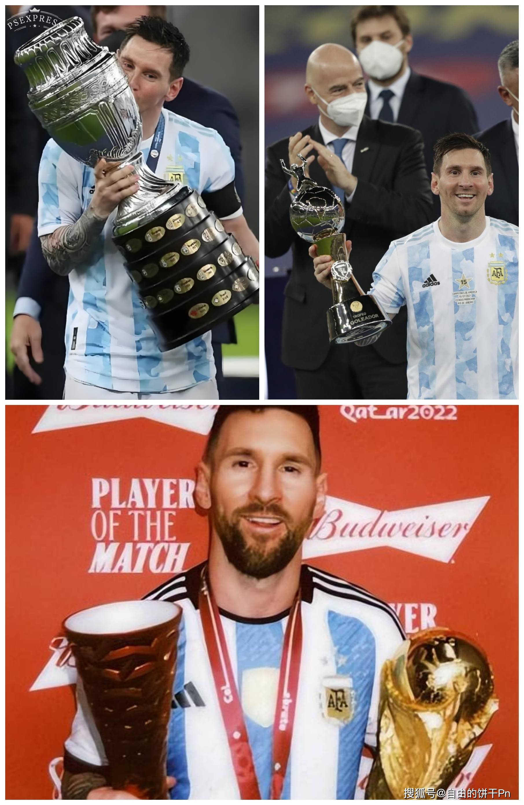 梅西当选2021年FIFA最佳男球员克罗斯获最佳男球员